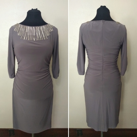 Adrianna Papell Jersey Dress - Picture 2 of 6